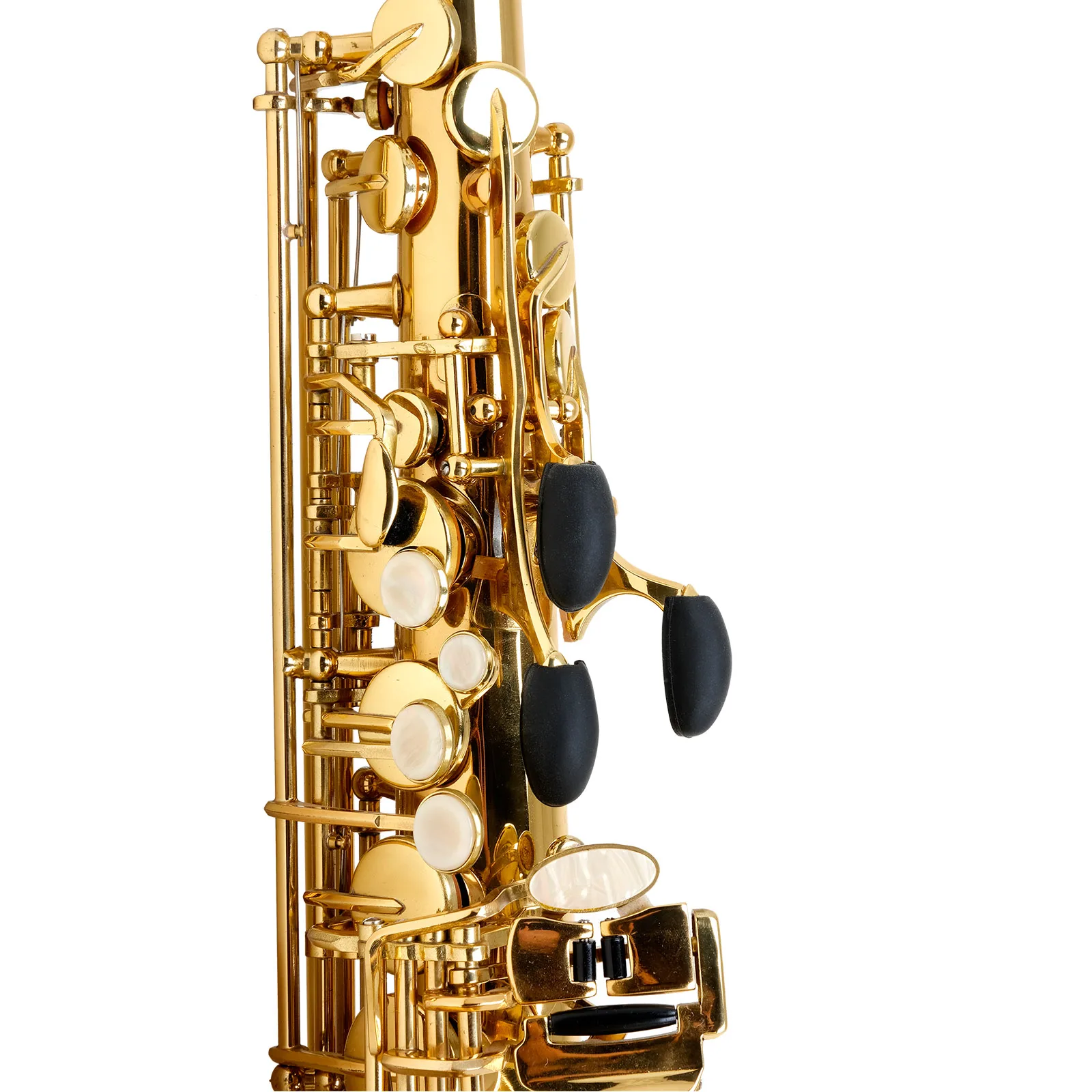3 Pcs/Sets Saxophone Palm Rests Side Key Pads Palm Key Leather Pads Durability Professional Woodwind Instrument Accessory