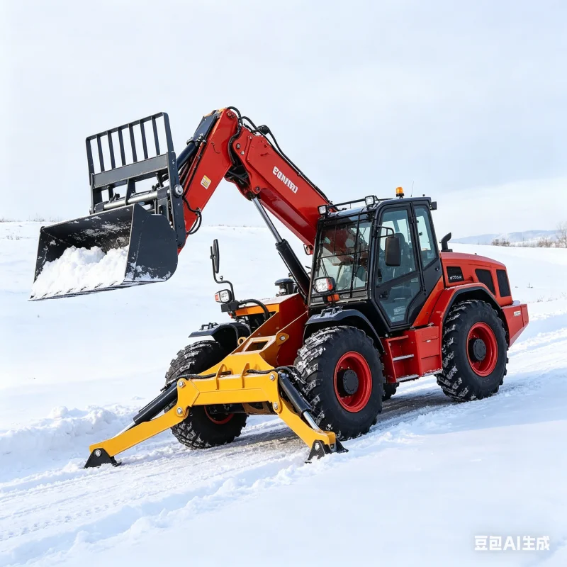 High Reach 16M Telescopic Boom Handler For Outdoor Advertising Installation China Source Factory Direct Sale Wholesale Support