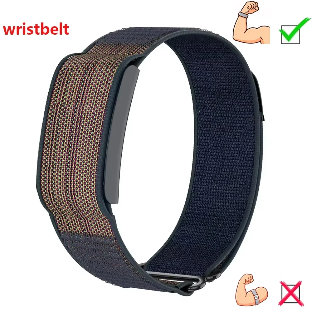Für Amazfit Helio Einstellbare Nylon Arm Strap Atmungsaktive Sport Bands für Fitness Tracker Ersatz correa amazfit helio straps