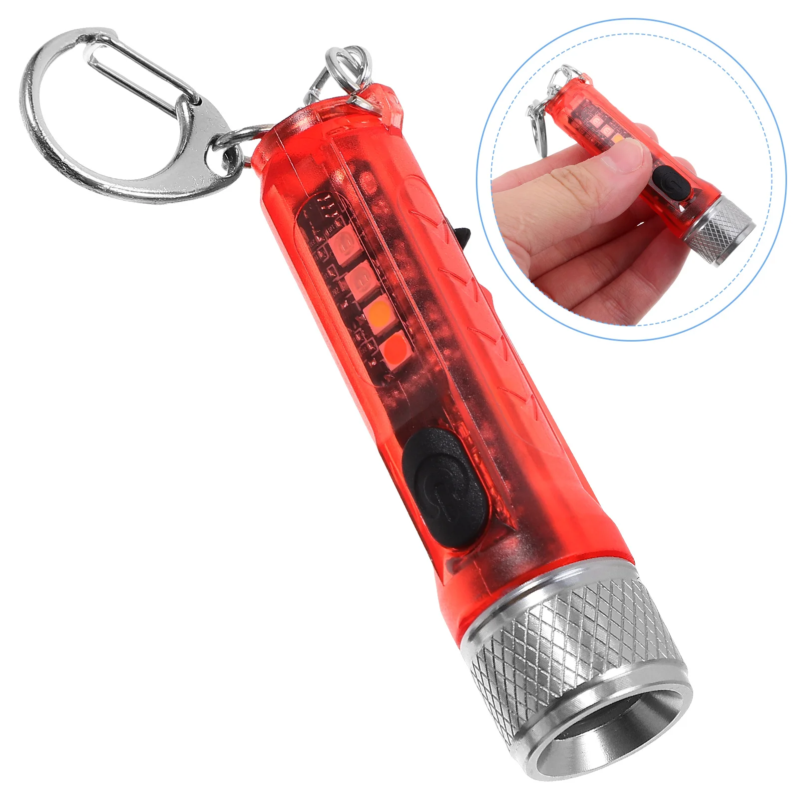 

Mini Flashlight LED Camping Outdoor Hiking Multi-use Multifunction Multipurpose Convenient Travel