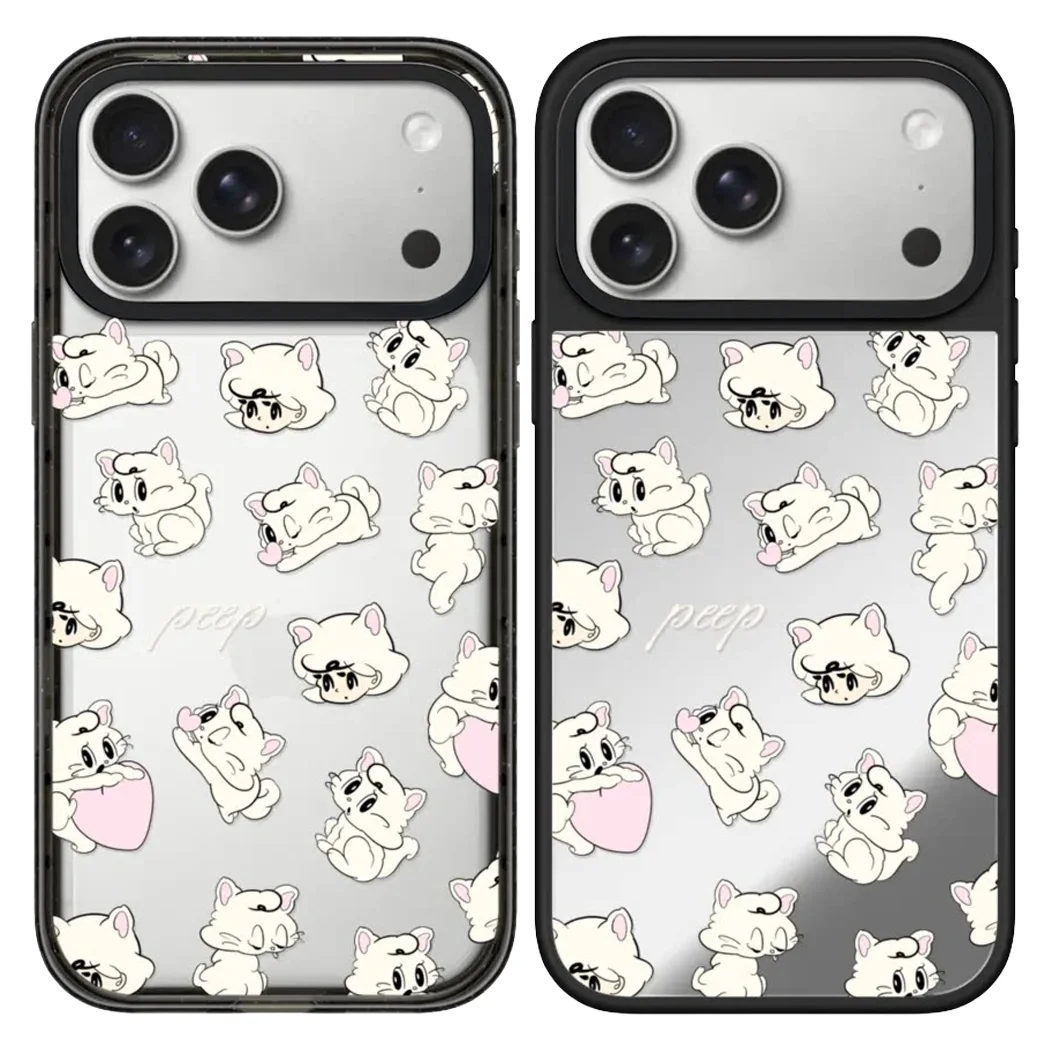 6052135 Acrylic / Mirror Magnetic Case: Compatible with IPhone 17 16 15 14 13 12 Pro Max 17 Air