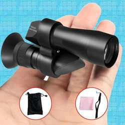 Portable Mini Pocket Monocular Telescope 1000x20 High Magnification Zoom Outdoor Fishing Telescope for Hunting Camping