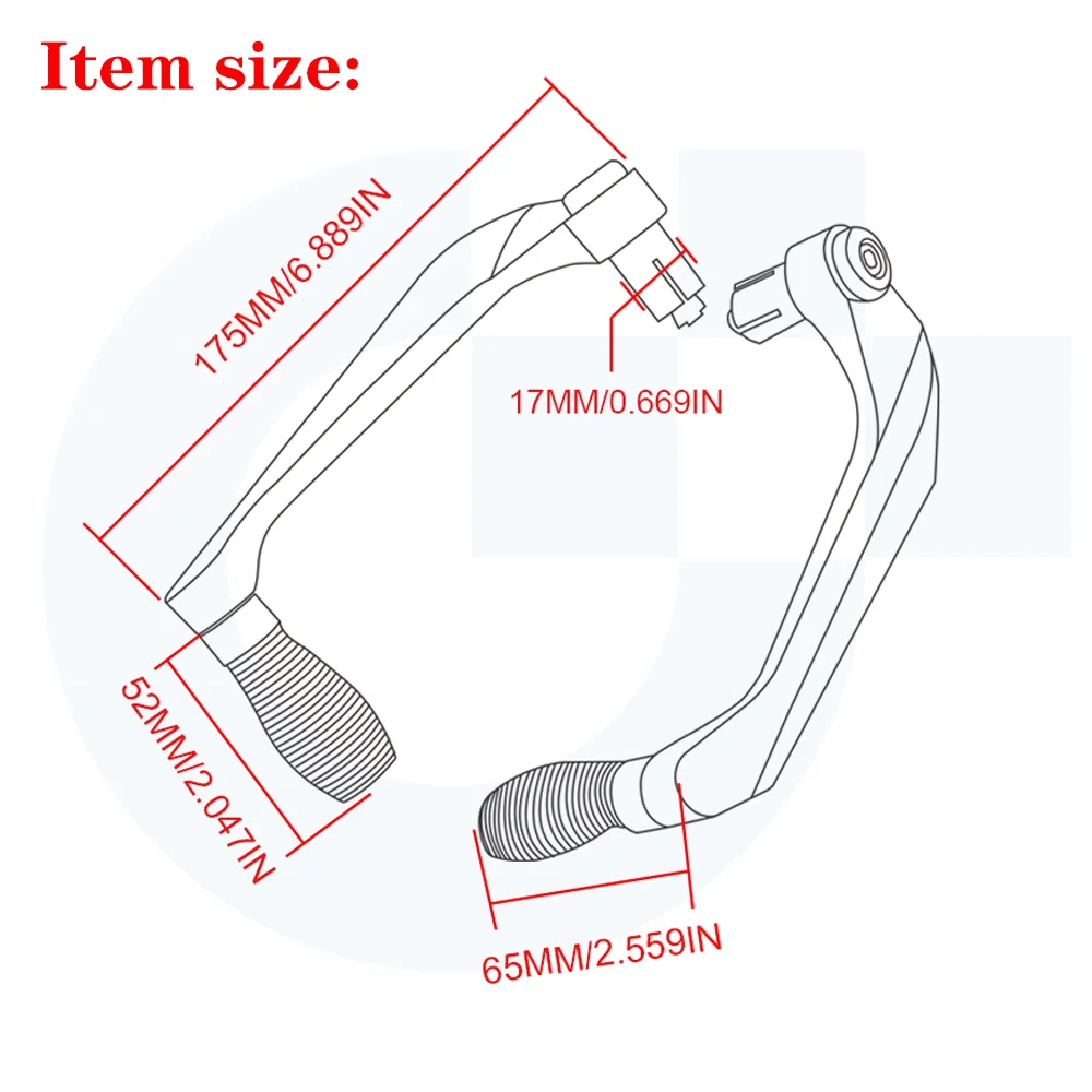 For Honda DREAMWING NAVI Navi110 Motorcycle Handlebar Grips Hands Guard Brake Clutch Levers Protector