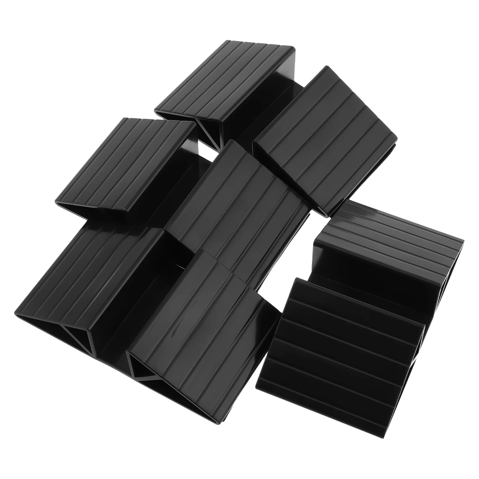 

4pcs Pet Gate Support Feet Freestanding Stabilizer Plastic Triangle Reinforcement Fitting For Isolation Fence Dog Gate Easy