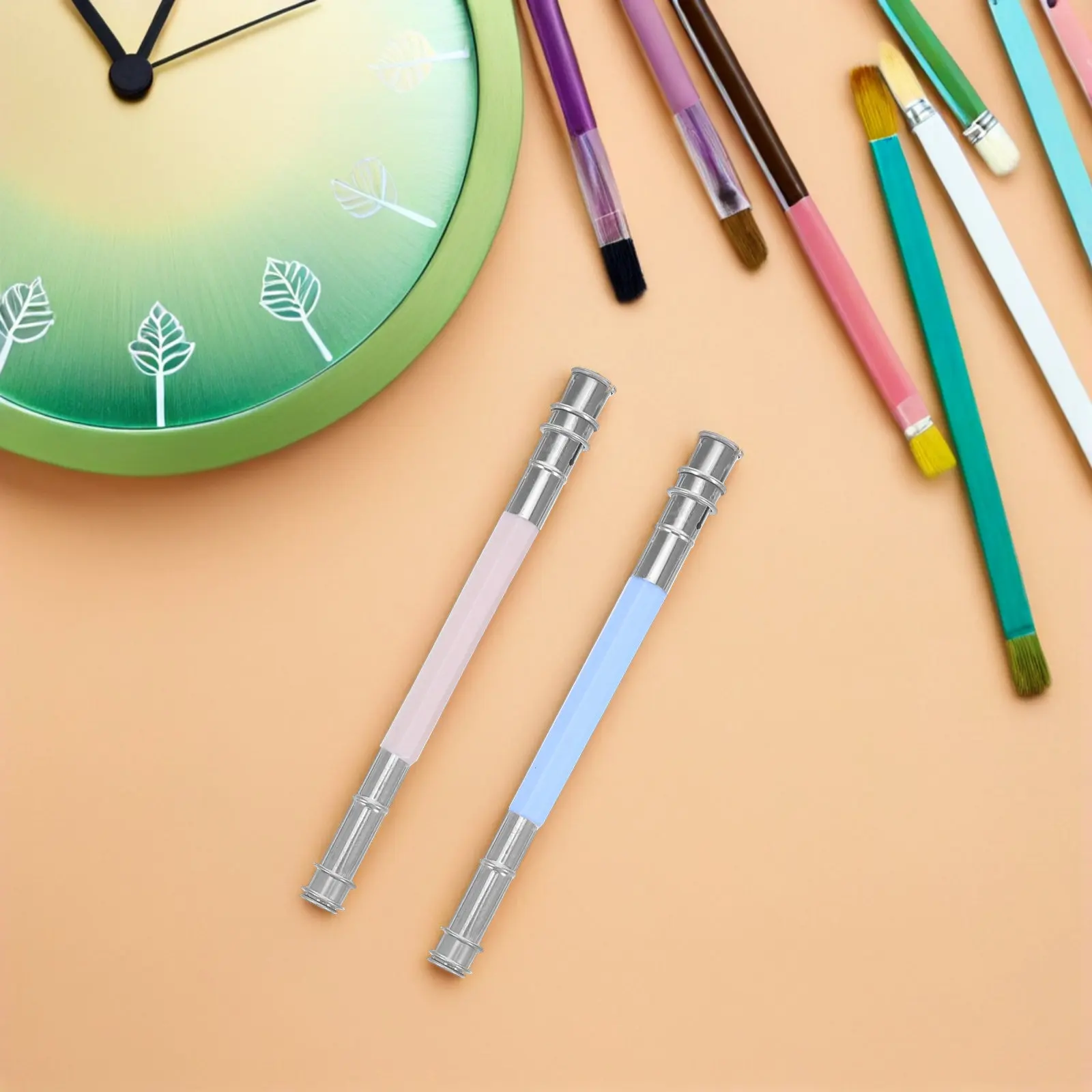 

Набор из 10 металлических удлинителей для карандашей с двойной головкой и противоскользящим захватом для цветных карандашей, рисования, черчения, аксессуары для художников и письма