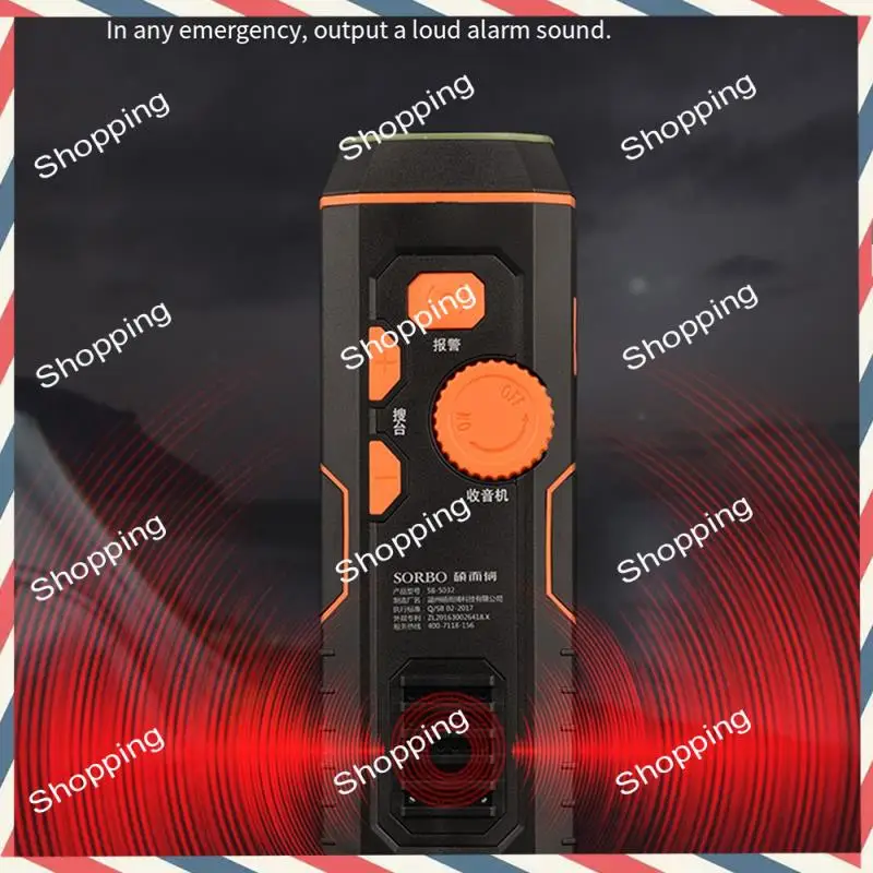 

M20K Многофункциональный фонарик с рукояткой, динамо-машина для пешего туризма, кемпинга, ручная рукоятка, аварийный светодиодный фонарик с динамо-приводом