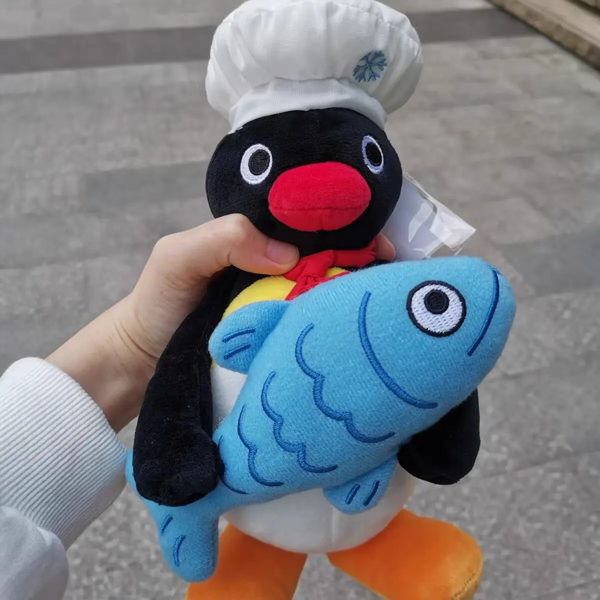 

Pingu маленький пингвин, креативная игрушка, работа, тач, рыба, милая кукла, аниме периферийная творческая коллекция, Рождественский подарок на день рождения