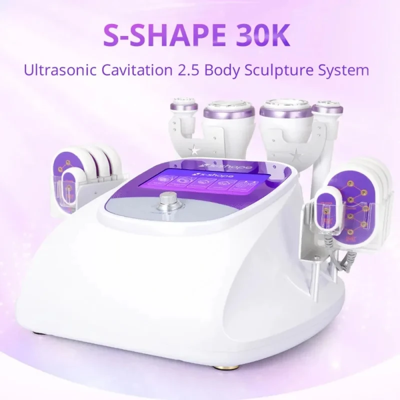 

Laser Lipo Laser Slimming Machine For Home Use Body ShaperNew Arrival 5 In 1 30K Ultrasonic Cavitation Vacuum Radio Frequency