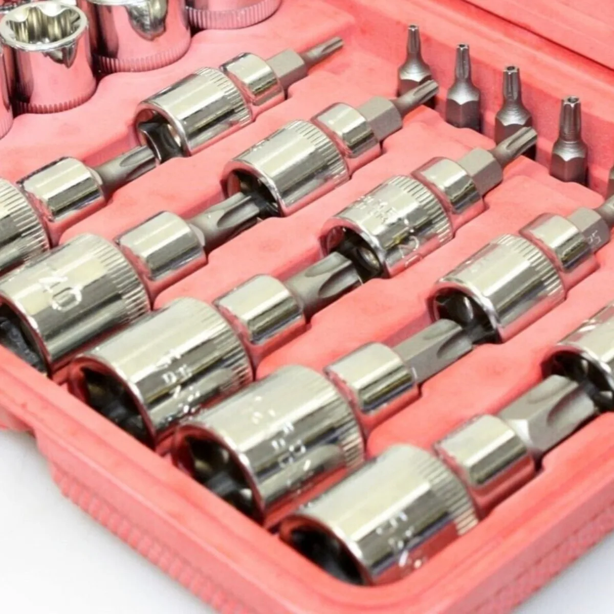 Kit de broca à prova de violação Star Torx Sleeve - Kit de 30 peças de 1/4 polegadas 3/8 polegadas 1/2 polegadas