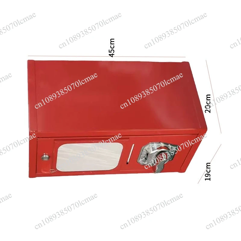 Outdoor coin-operated card sticker vending machine