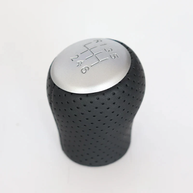 

for Manual transmission ball head, shift knob, leather-wrapped gear lever, gear head, gear lever for Nissan Qashqai and X-Trail