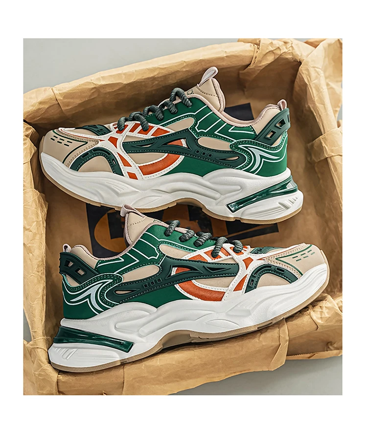 Herbst Neue Herren Freizeitschuhe Atmungsaktiv Komfortabel Erhöht Langlebig für den täglichen Arbeitsweg Streetstyle – Detail 8