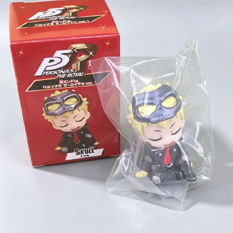 New Persona 5 The Royal Sleeping Shoulder Anime Collectible Figure Action Figure For Desk Decor Joker Mona Skull Panther Fox Toy - view 6