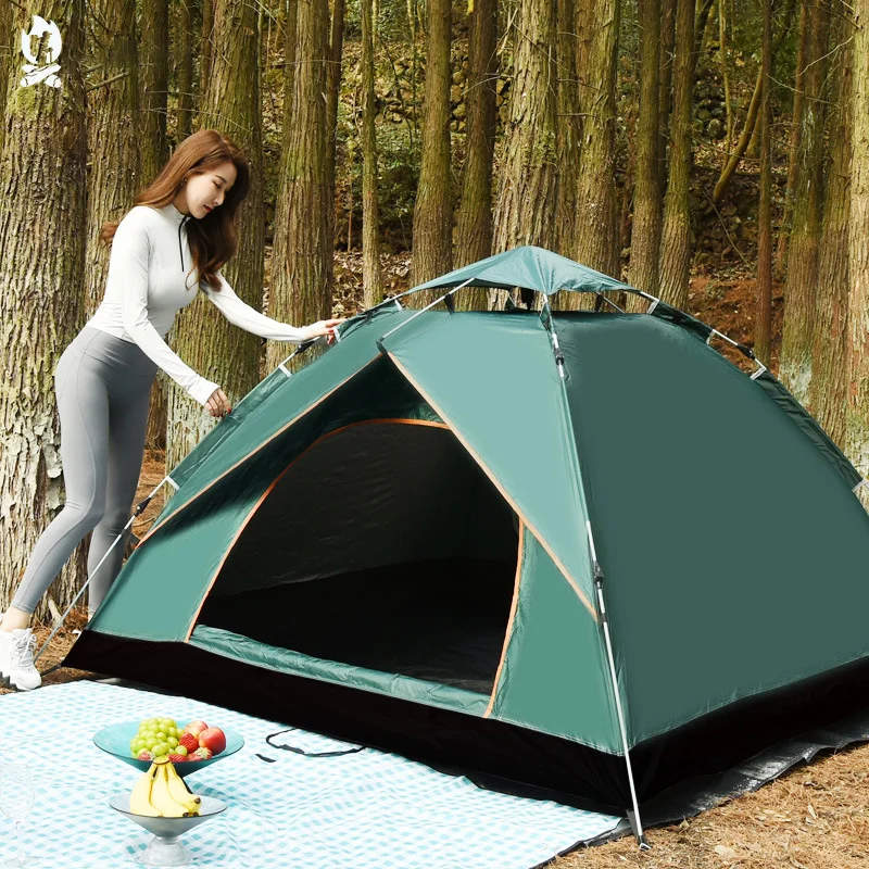 

Automatic Portable Quick-opening Camping Tent No Need To Build Instant Opening Tent Waterproof Shelter For Fishing Hiking