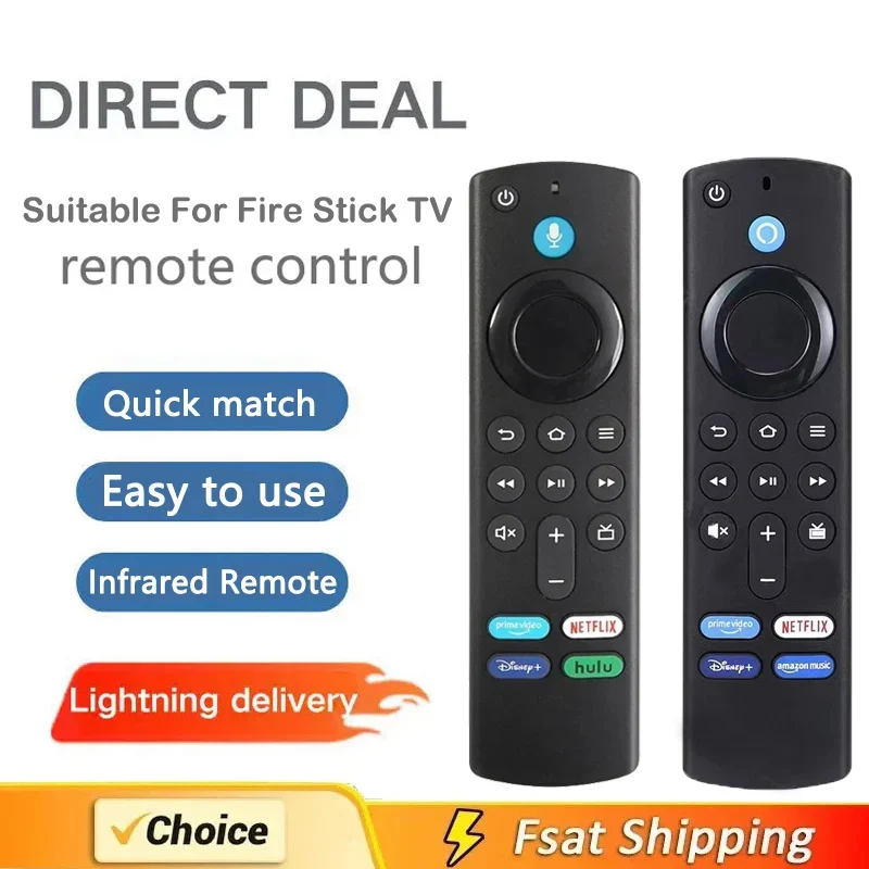 L5B83G P4C6EN For Fire TV Remote Control Television Stick Lite BT Voice Remote ControlAmazon Third Generation