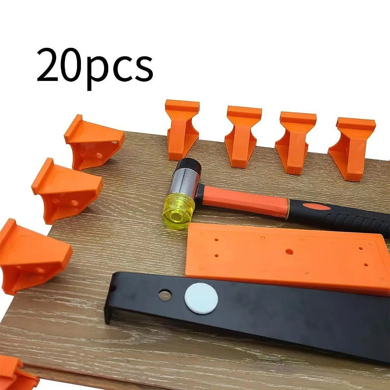 20Pcs Flooring Spacers Wood Floor Install Tool for Hardwood Subfloor Panels