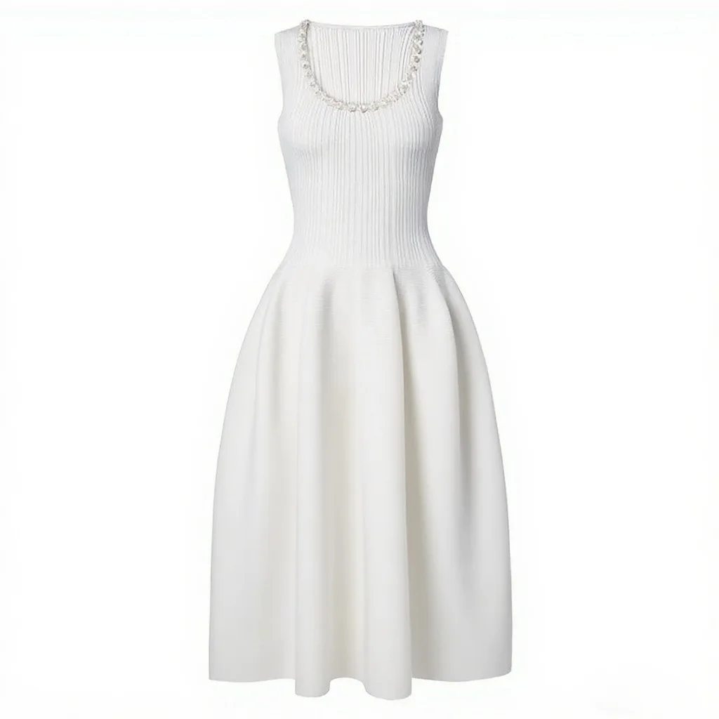 

Качество по индивидуальному заказу на складе светская интернет-знаменитость мода вязаный жилет без рукавов платье для сверления ногтей