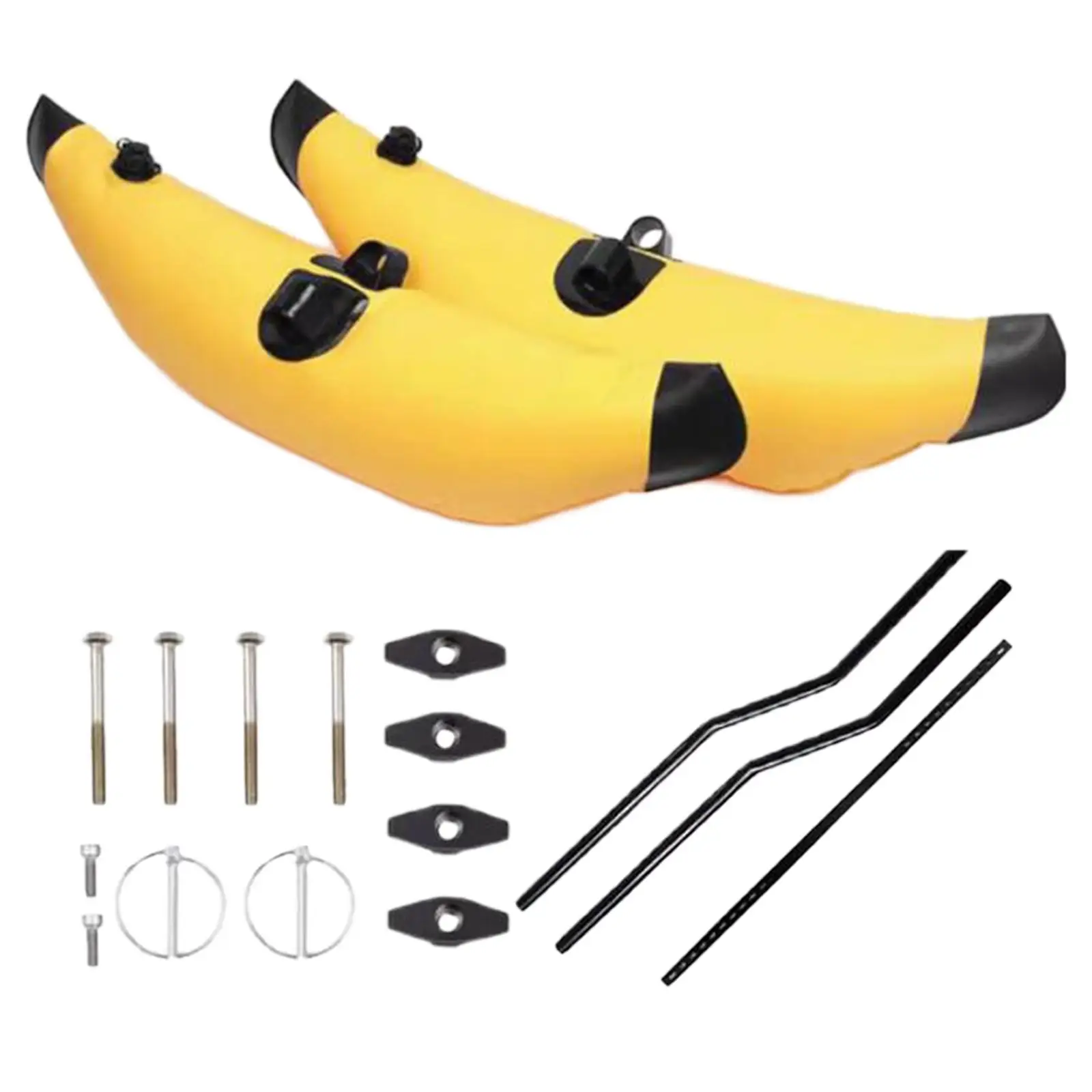2x Kayak Stabilizer Float Kayak Accessories, Inflatable Kayak Outrigger Float for Canoe Water Kayak Float Buoy Fishing Boat