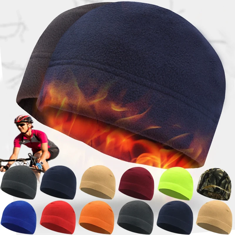 

Outdoor Fleece Sports Hat Fishing Cycling Hunting Military Tactical Men Women Warm Windproof Winter Warm Camping Hiking Caps