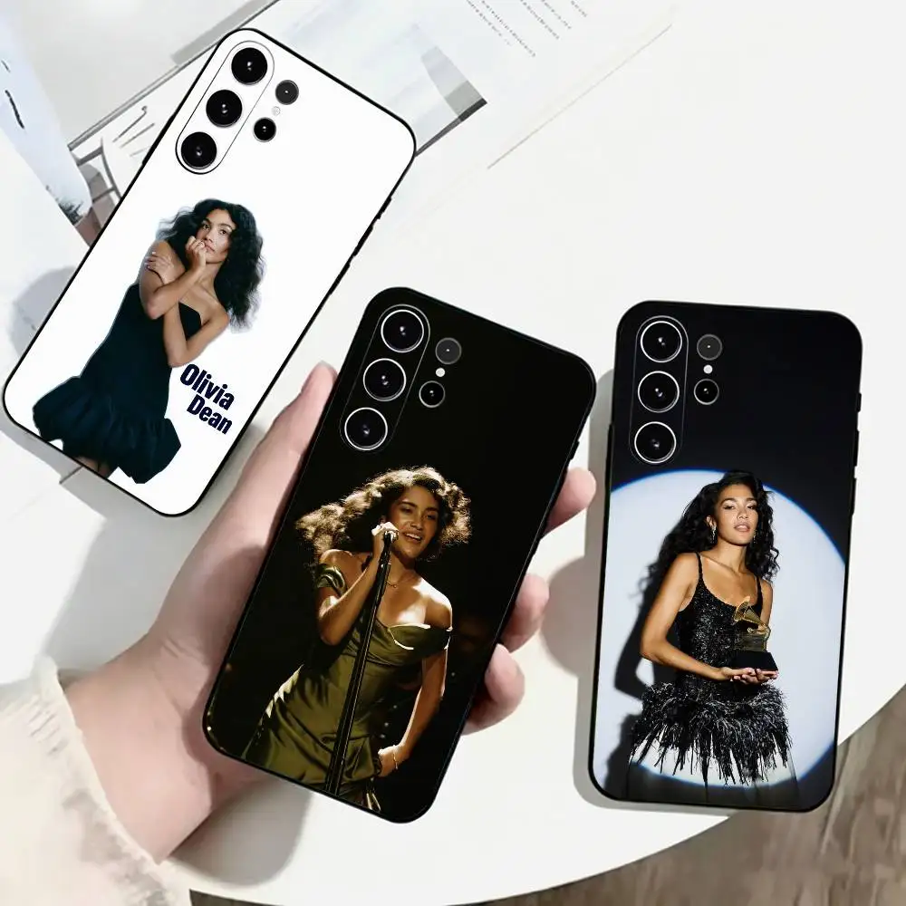 Olivia Dean Dive Phone Case For Samsung S25,S24,S21,S22,S23,S30,Ultra,S20,Plus,Fe,Lite,Note,10,Black Cover