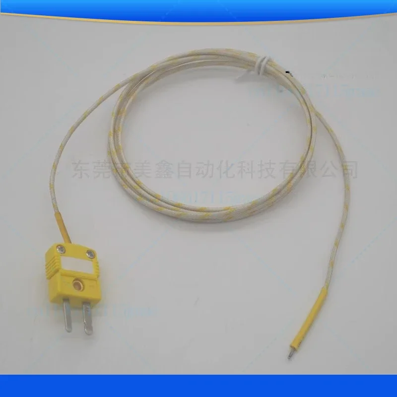 HH-K-24 High Temp K-Type Thermocouple Wire SMPW-K Plug for High Precision Temperature Sensing