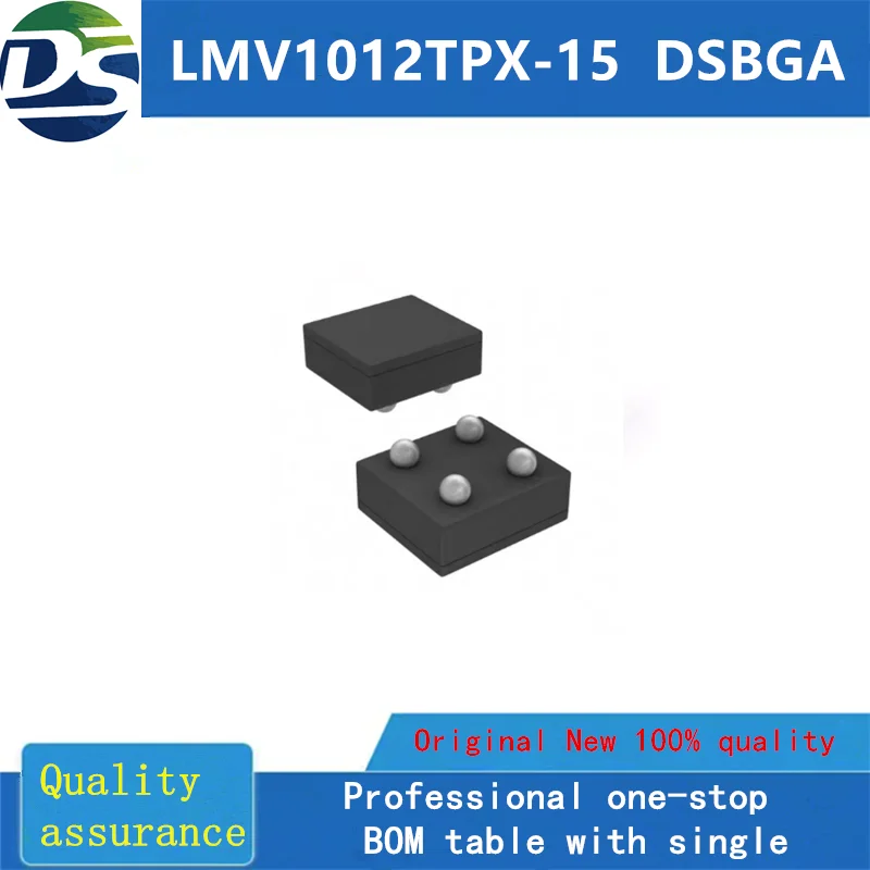 5 PÇS/LOTE    LMV1012TPX-15   DSBGA    NEW  IN  STOCK