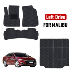 Custom car floor mat for Chevrolet Malibu 2016-2024 Full Carpet Cover Waterproof Non-slip Interior Protector Accessories parts