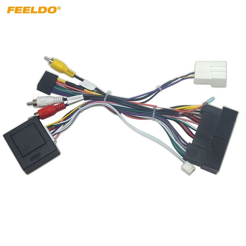 Car Radio Audio 16PIN Android Power Calbe For Hyundai Elantra KIA K3 Sorento Wiring Harness Adapter