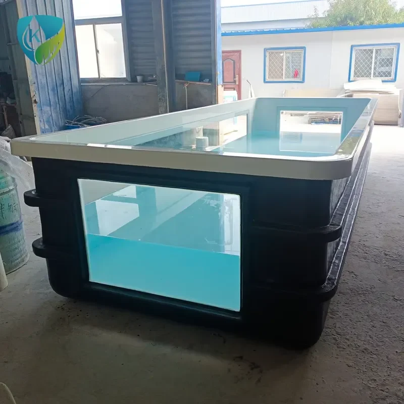 Tempered Glass Window FRP Fish Tank for Koi Pond Builders, Garden Contractors and Backyard Water Features