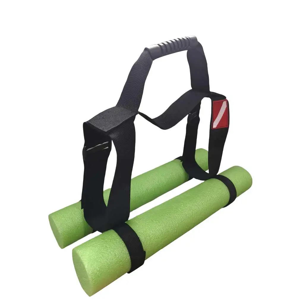 Professional Diving Tank Carrier Strap Holder with Bumper for Scuba Diving Anti-Rolling Cylinder Transporter for 9L