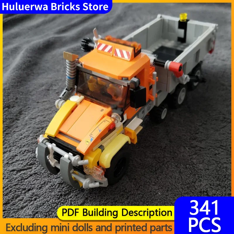 

City Car Model MOC Building Bricks 2nd Generation HT-5300 Dump Truck Modular Technology Gifts Holiday Assemble Children Toy Suit