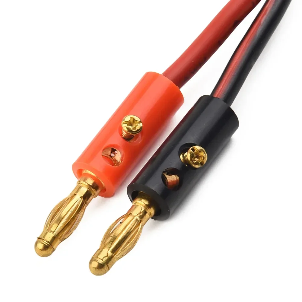 1PCS Adapter Cable 30A Connector To 4mm Banana 12AWG Wire 30cm 60cm Options Rugged Design For Reliable Performance