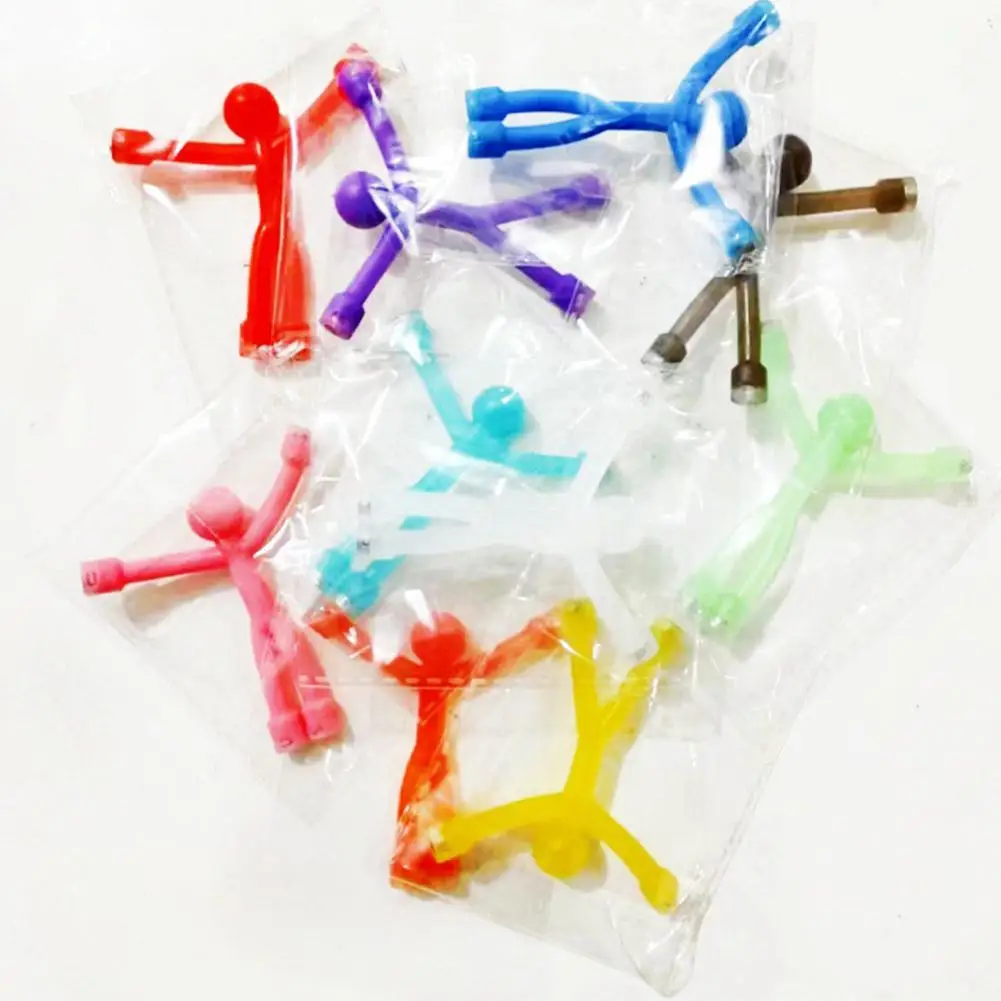 5/10 قطعة رجل مغناطيس الثلاجة ، ألعاب مغناطيسية بشرية لأشخاص الثلاجة ألعاب صغيرة بشرية ملونة مغناطيسية لتسلق الجدار الأشرار