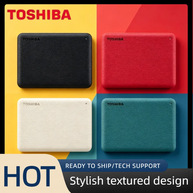Toshiba Canvio Advanced V10 Portable External Hard Drive 2TB 4TB 1TB USB3.0 2.5 for Laptop Elite
