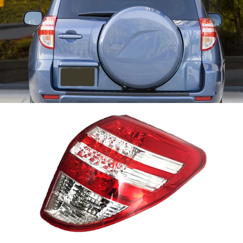 

Car Rear Bumper Tail Light For Toyota RAV4 2009 2010 2011 2012 Brake Lamp Turn Signal Warning Light Auto Accessories No Bulb