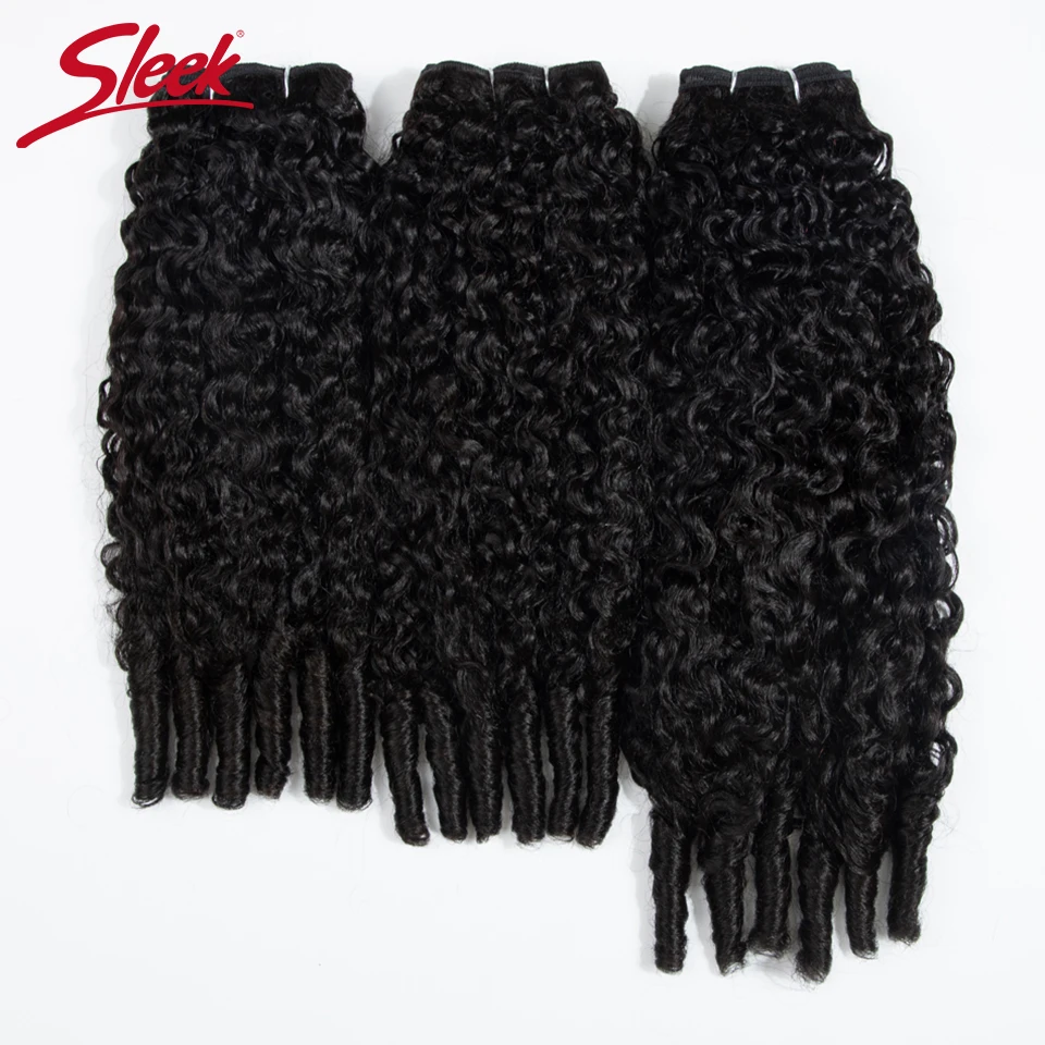Sleek Burmese Curly Human Hair Bundles High Quality Deep Wave Raw Hair Weave Bundles Double Drawn Vietnamese Hair Extension