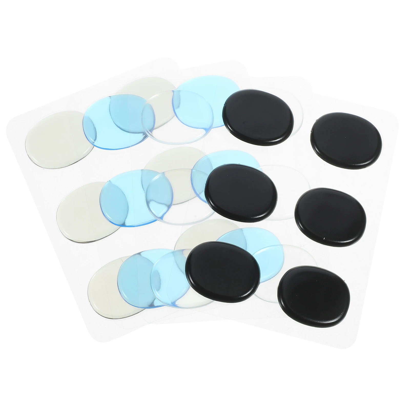 

48pcs Drum Pads Bass Kick Mute Noise Reduction Vibration Dampener Drumhead Protector Sound Insulation Silicone