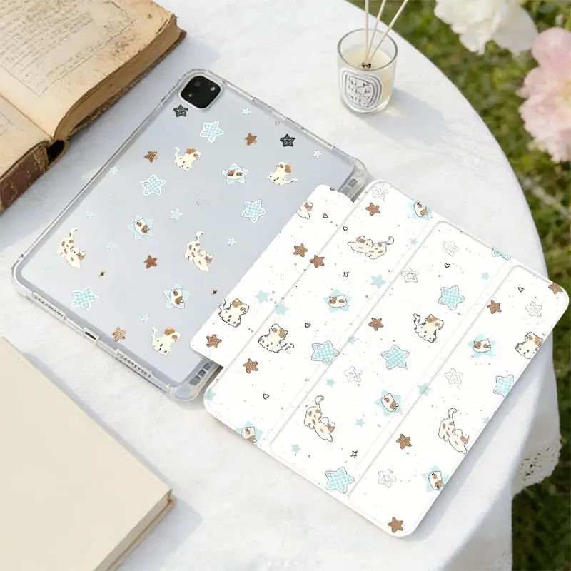 Pencil Slot Funda Case For Samsung S10 S9 12.4 inch Tab S6 Lite 10.4 inch Tab A11 A9 8.7" Plus 11" A8 Samsung Tab S7 S8 S9 11