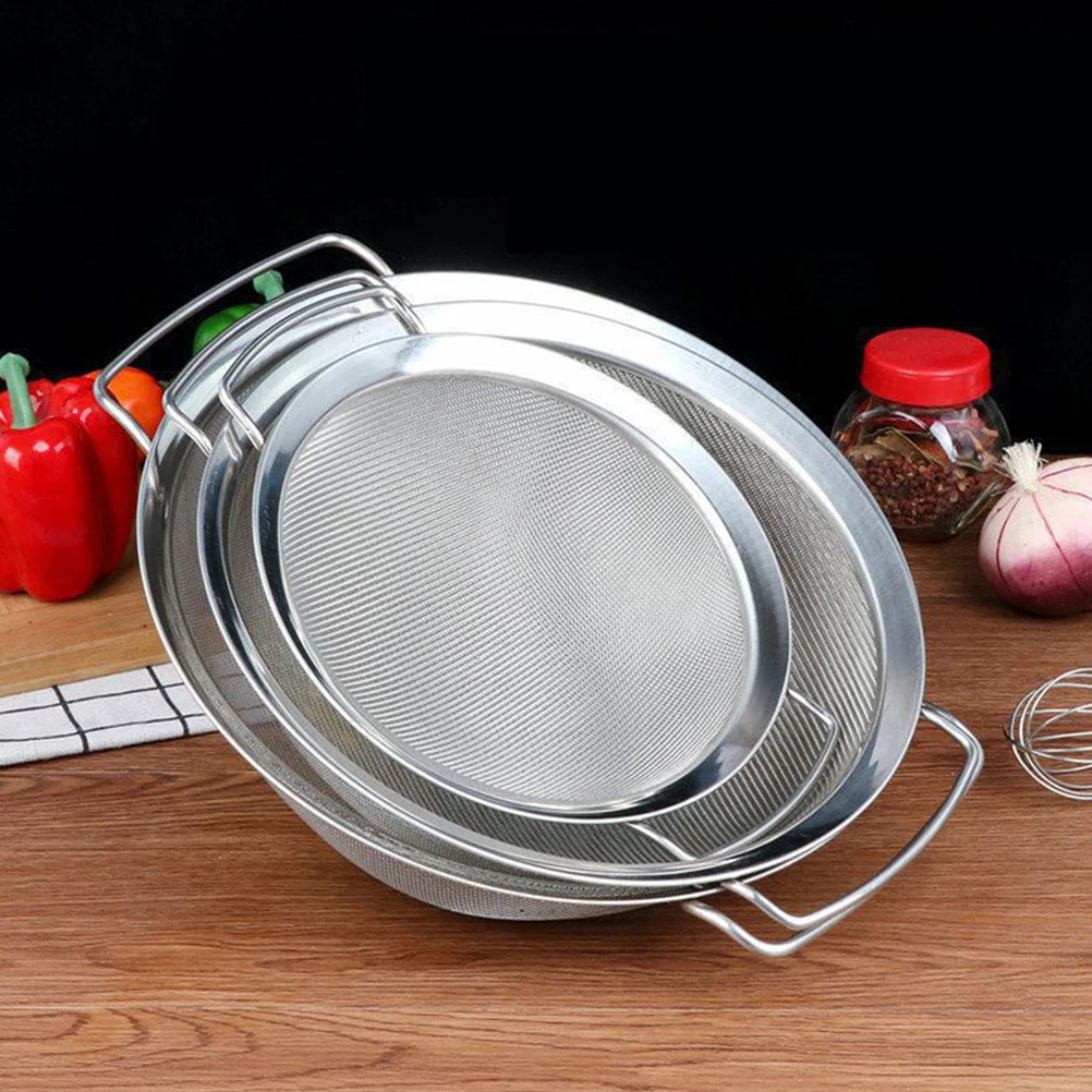 

Fine Mesh Paint Filter Strainer Stainless Steel Bucket Honey Sieve for Airless Sprayer Clogging Removal Decor DIY