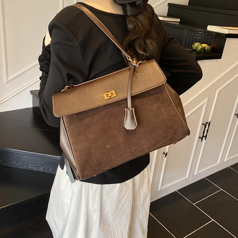 

Classic Luxury Women Shoulder Bag Luxury Vintage Leather Crossbody Bag High End Tote Exclusive