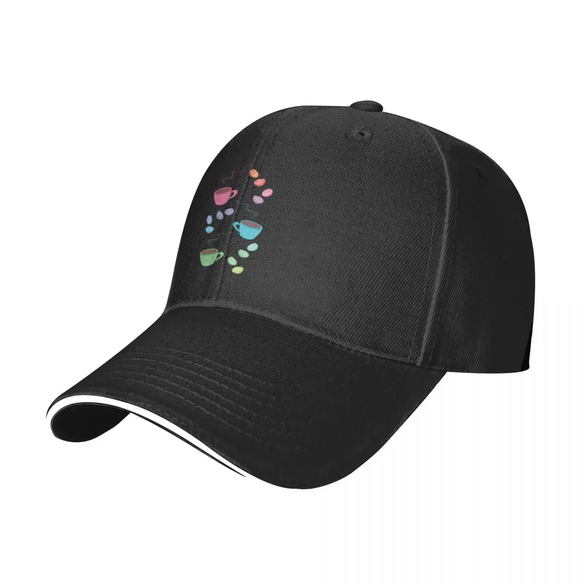 pastel espresso, coffee Baseball Cap Golf Cap Beach Outing Golf Men Women's