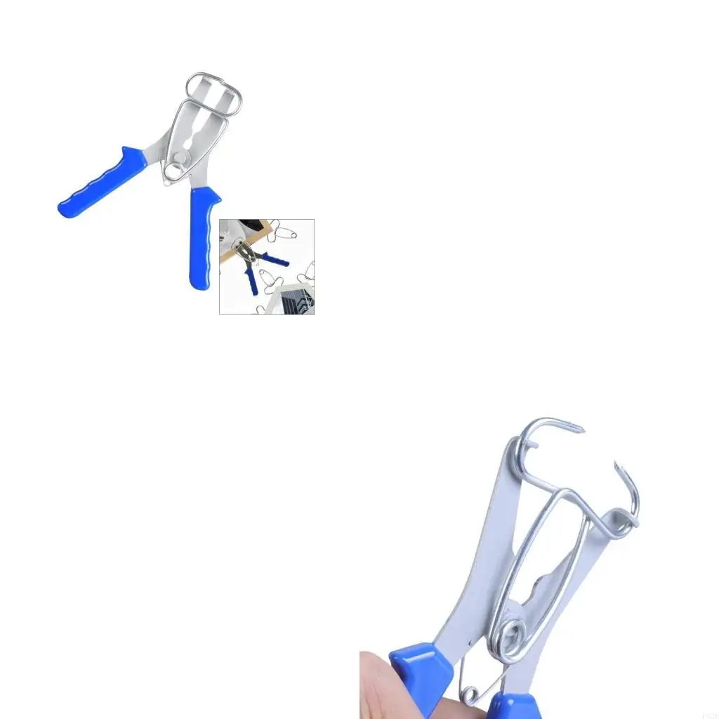 

P82E Spring Clamp Pliers Miter Clamps Miter Plier Clip for Frame Molding Steel Composite Miter Corner Woodworking Tool