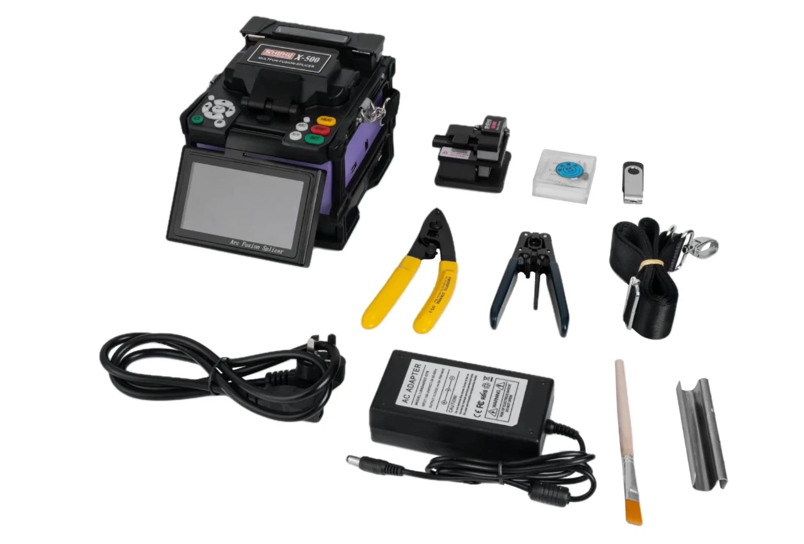 

exquisite craftsmanship Rugged FTTH fiber optic splicer A3 with all accessories