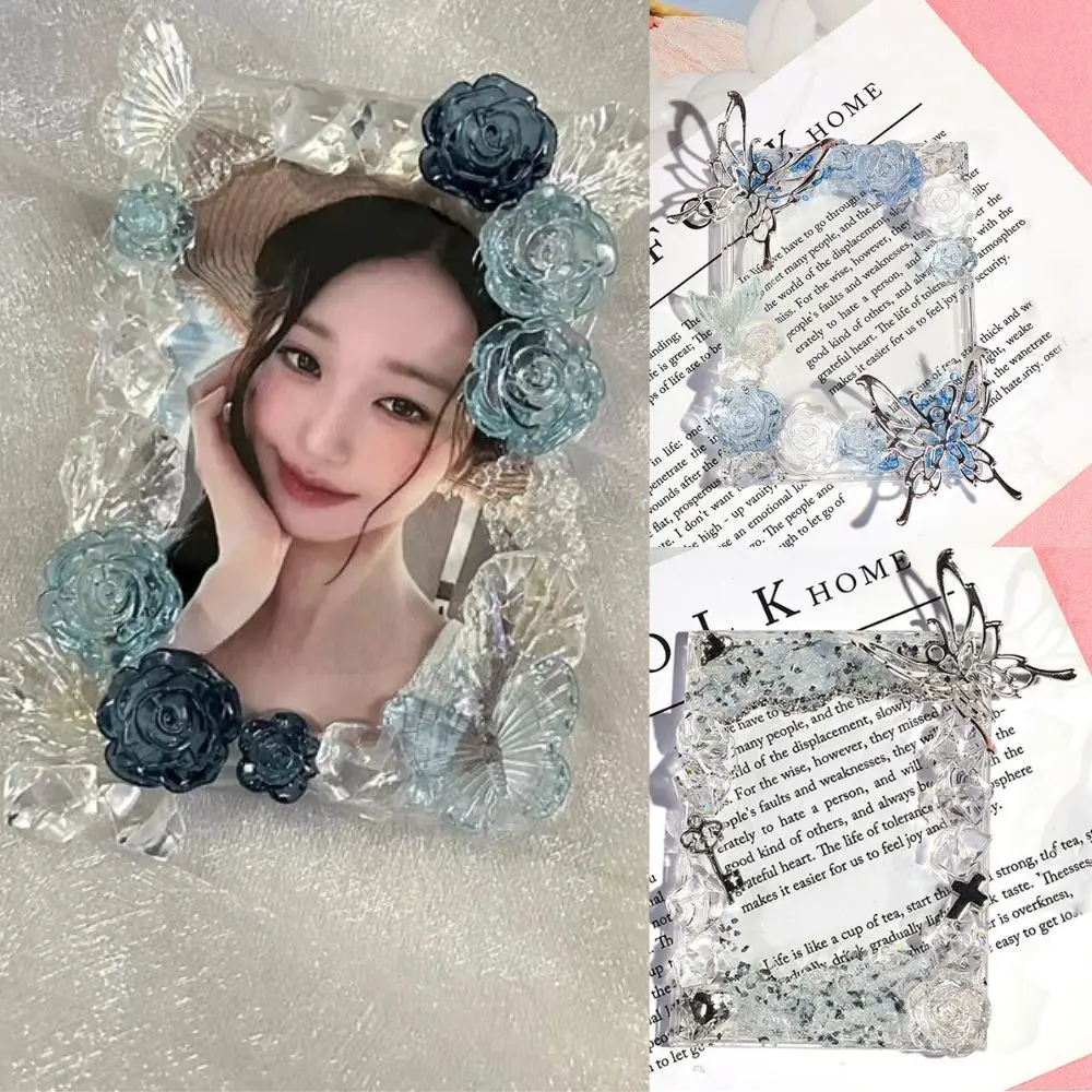 Fashion Shell Card Brick Women Photo Card Holder Credit Card Holders Sweet Card Display Stand Children Bus Card Cover Case Hot