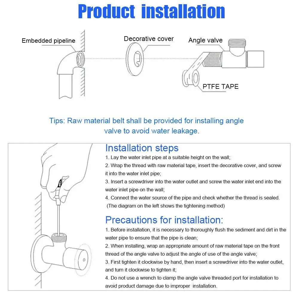 4PCS Square Spool Faucet Accessories Outdoor Faucet Key Venting Air Valve Radiator Plumbing Bleed Bleeding Key