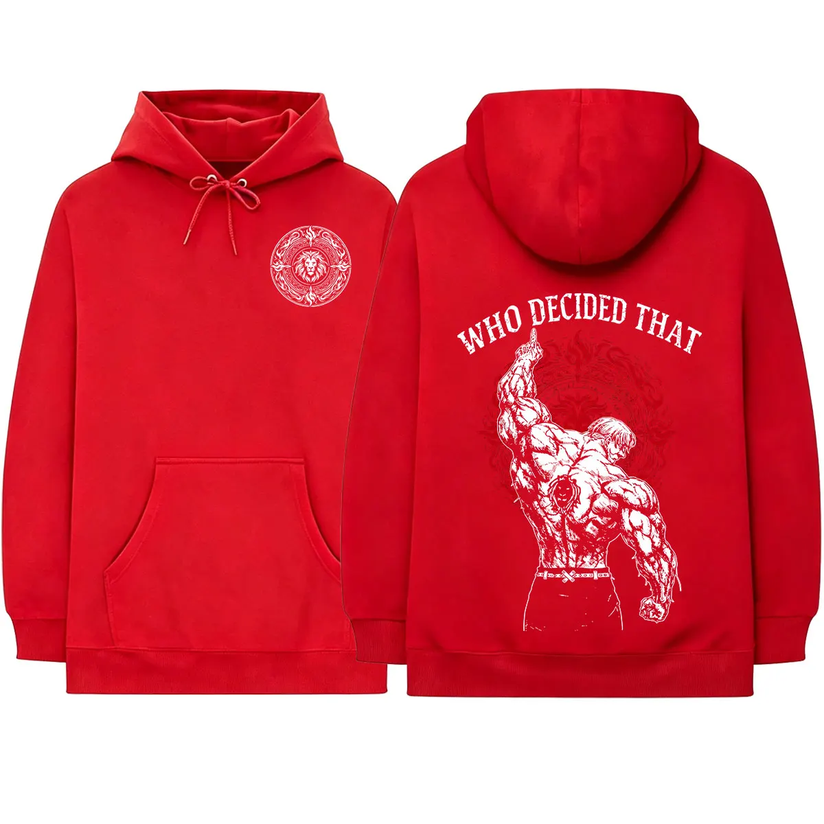 Anime Die Sieben Todsünden Escanor Manga Hoodies Herren Damen Kleidung Mode Fleece Langarm Kapuzenpullover Streetwear – Detail 5