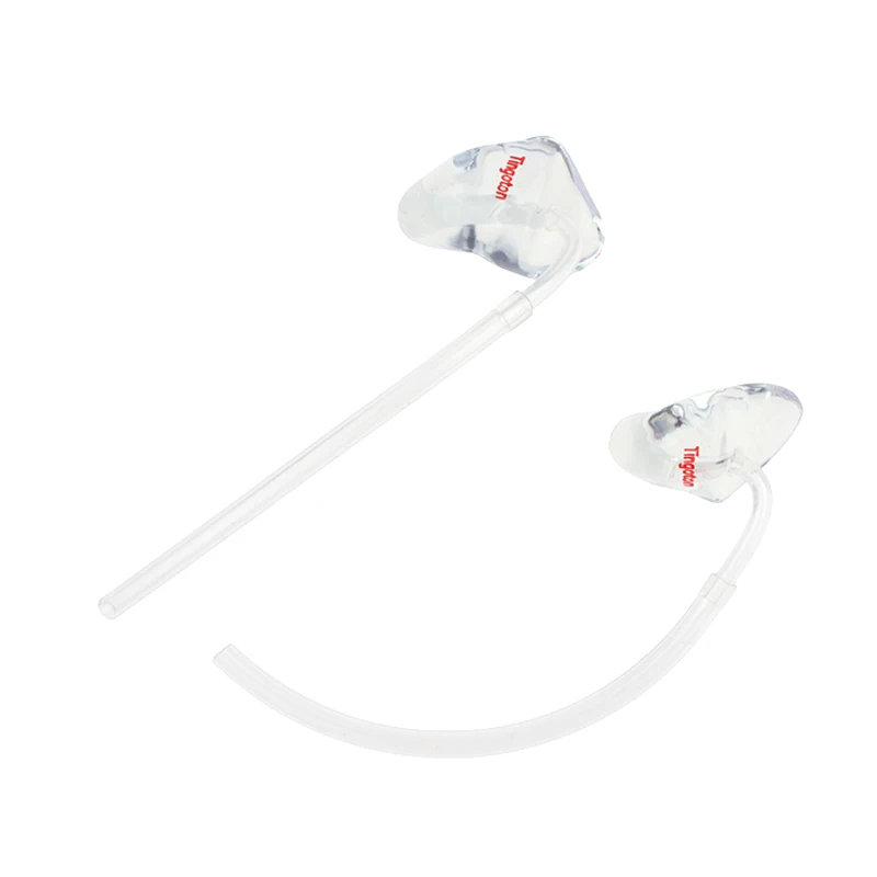 Universal Hard Earmold Earplugs With Tube Connector For Hearing Aid Manufacturing Accessories