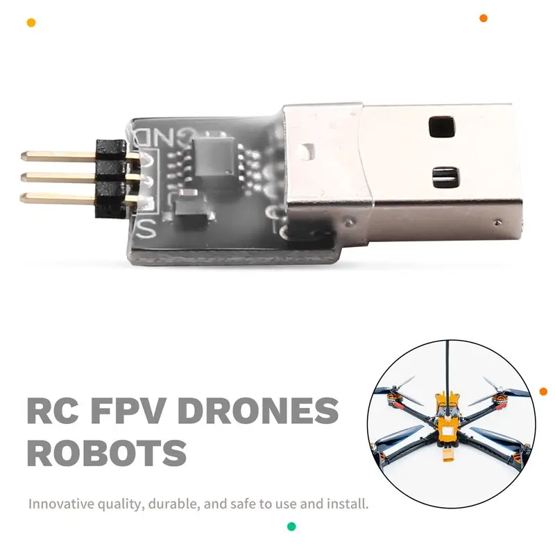 BEDW-AM32 Blheli ESC Programmer 2PCS Open Source Brushless Electric Speed Control Module USB Interface For RC FPV Drones Robots