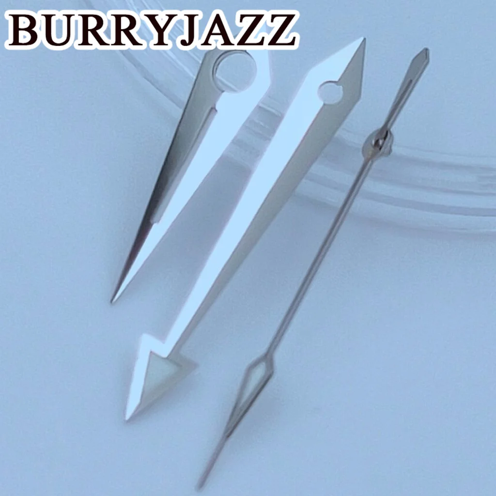 BURRYJAZZ NH35 NH36 NH38 7S26 7S36 4R35 4R36 Watch Hands Silver Gold Blue Hands Green Luminous