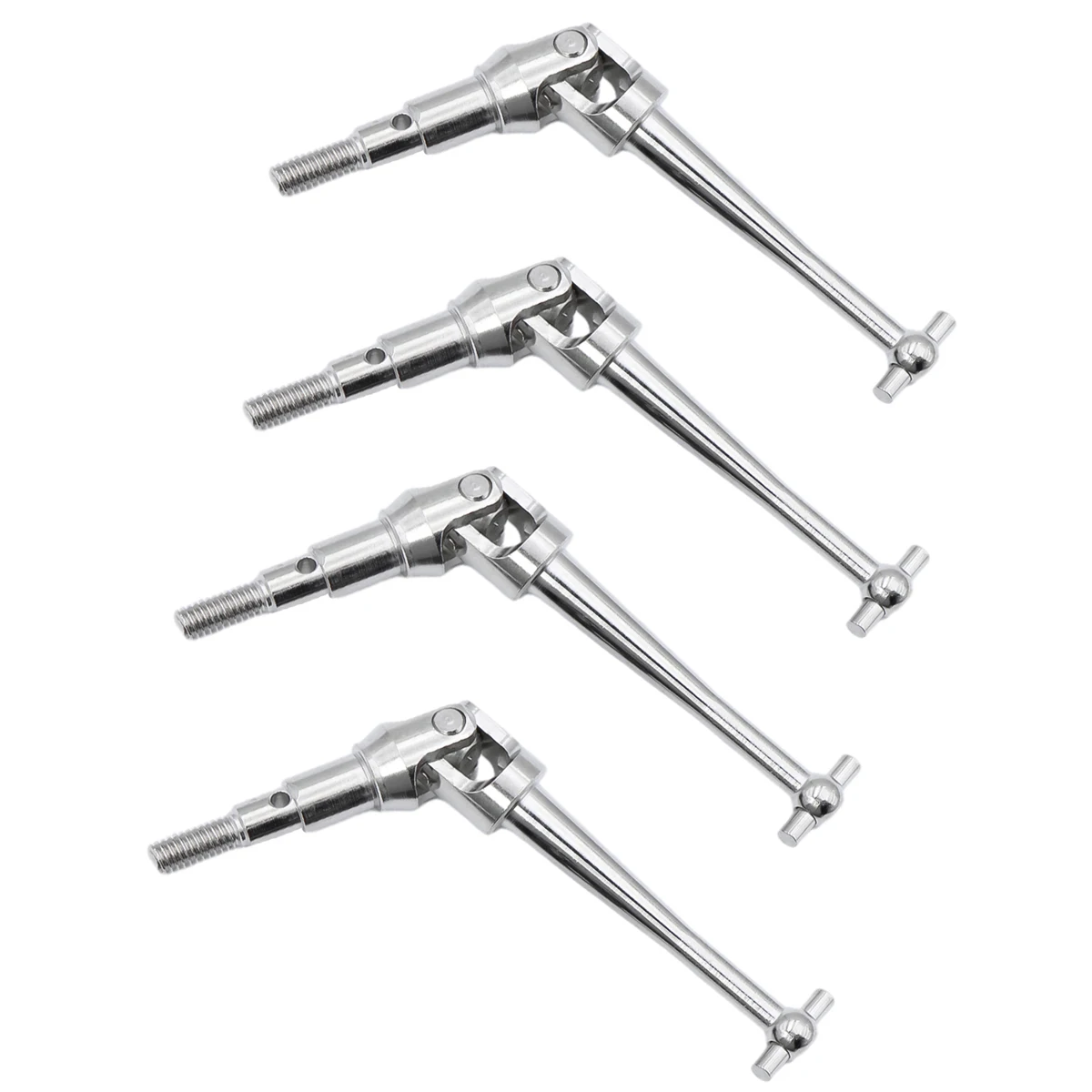 Arbre D'entraînement pour SCY 16101 16102 16103 16201 Pro 1/16 RC Car Upgrade Parts Essieu Avant Arrière en Métal CVD Dogbone Drive Shaft Set Arbre D'entraînement pour SCY 16101 16102 16103 16201 Pro 1/16 RC Car Upgrade Parts Essieu Avant Arrière en Métal CVD Dogbone Drive Shaft Set